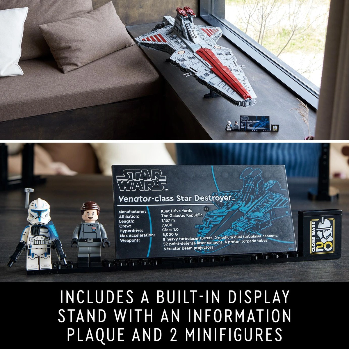 LEGO Star Wars Venator-Class Republic Attack Cruiser 75367