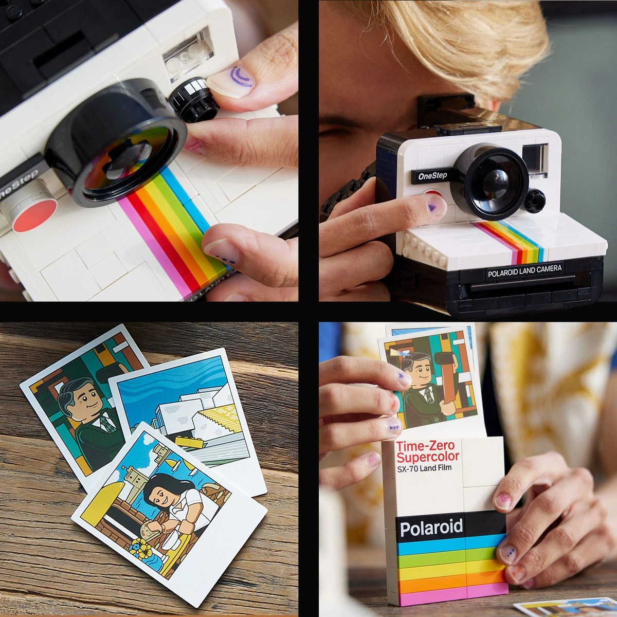 LEGO Ideas Polaroid OneStep SX-70 Camera Set 21345