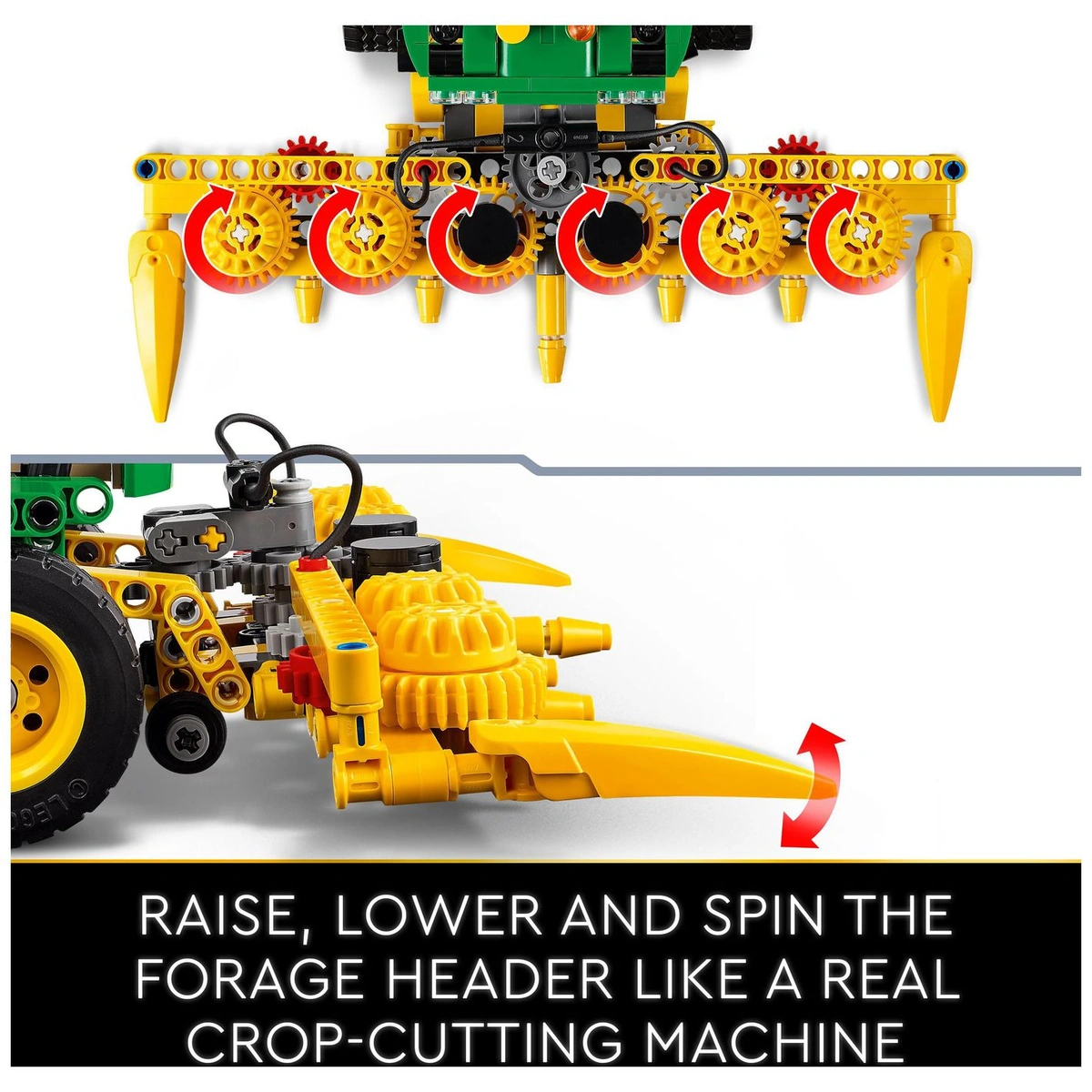 LEGO Technic John Deere 9700 Forage Harvester Farm Toy 42168