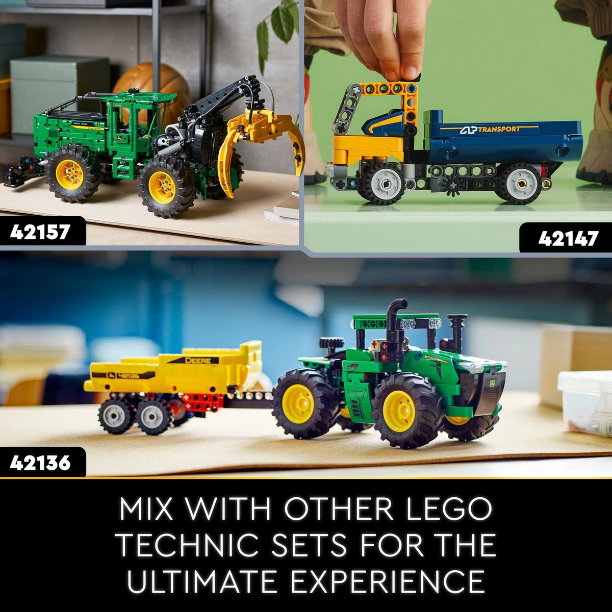 LEGO Technic John Deere 9700 Forage Harvester Farm Toy 42168