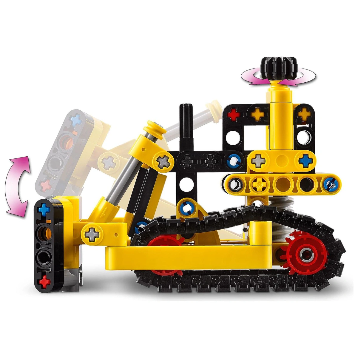 LEGO Technic Heavy-Duty Bulldozer Construction Toy 42163