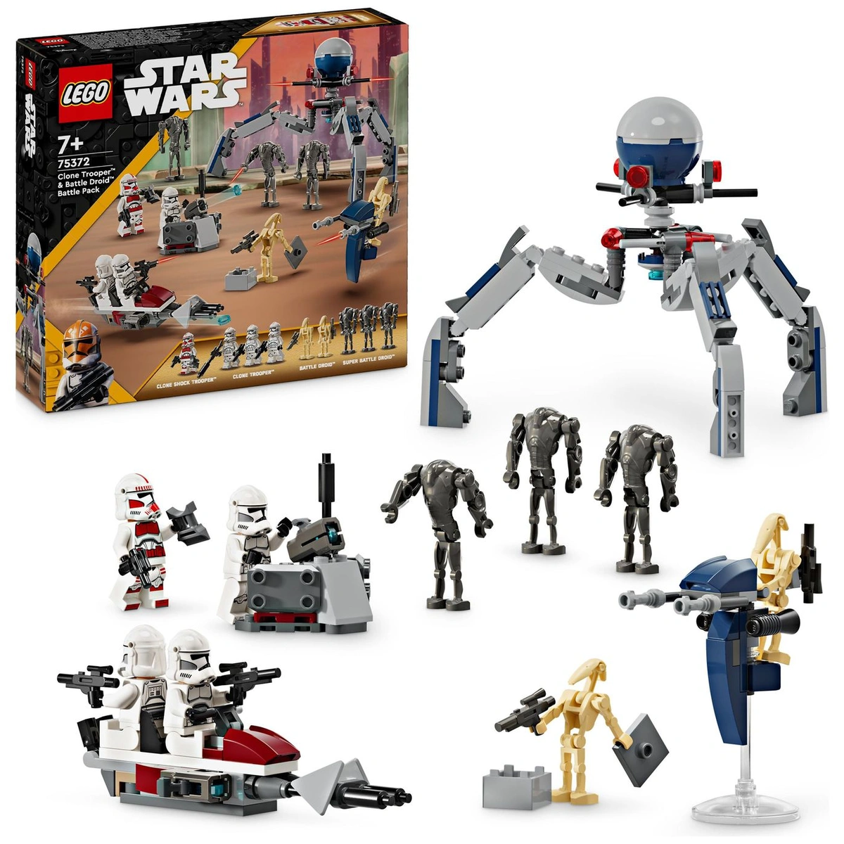 LEGO Star Wars Clone Trooper & Battle Droid Pack 75372