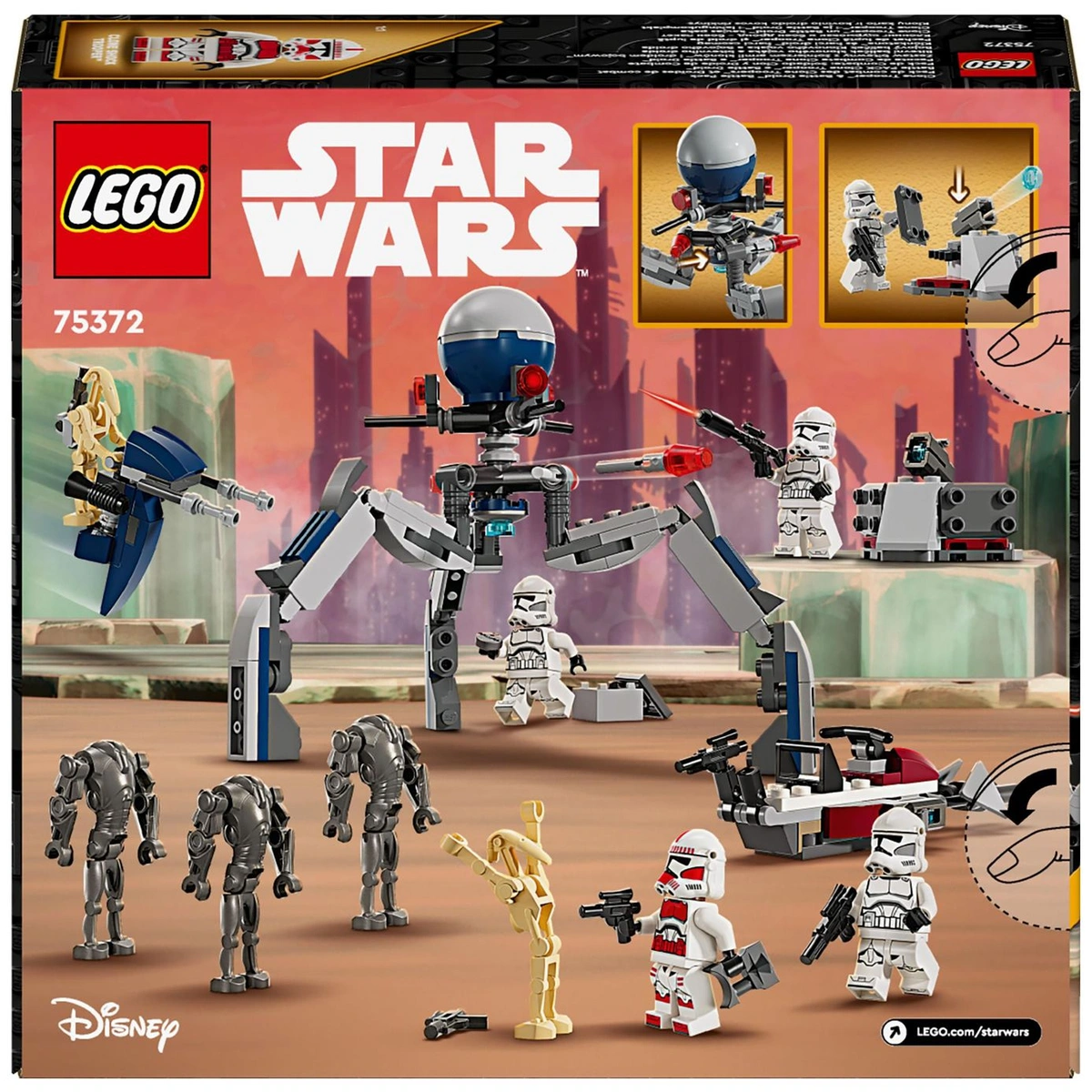 LEGO Star Wars Clone Trooper & Battle Droid Pack 75372