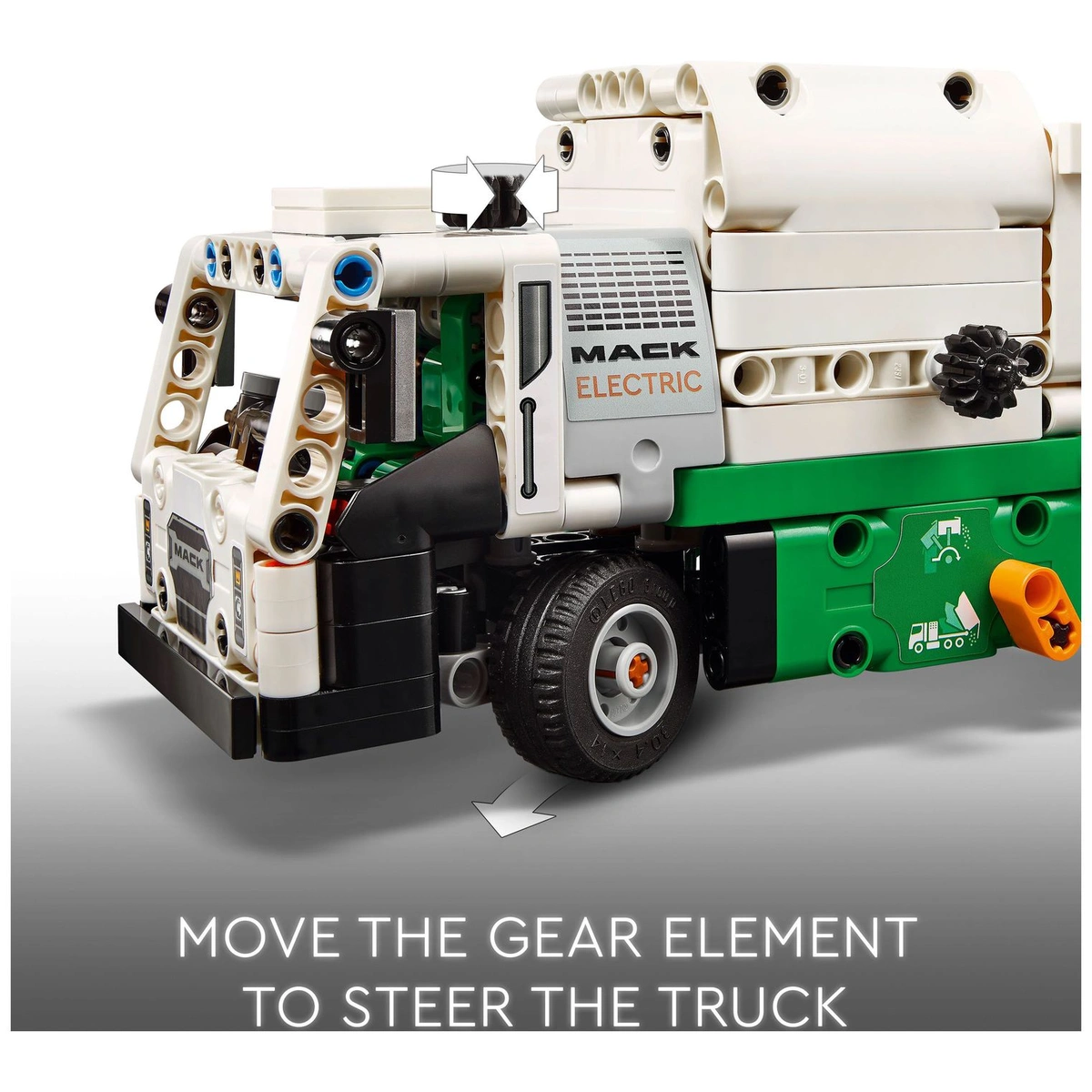LEGO Technic Mack LR Electric Garbage Truck Toy 42167