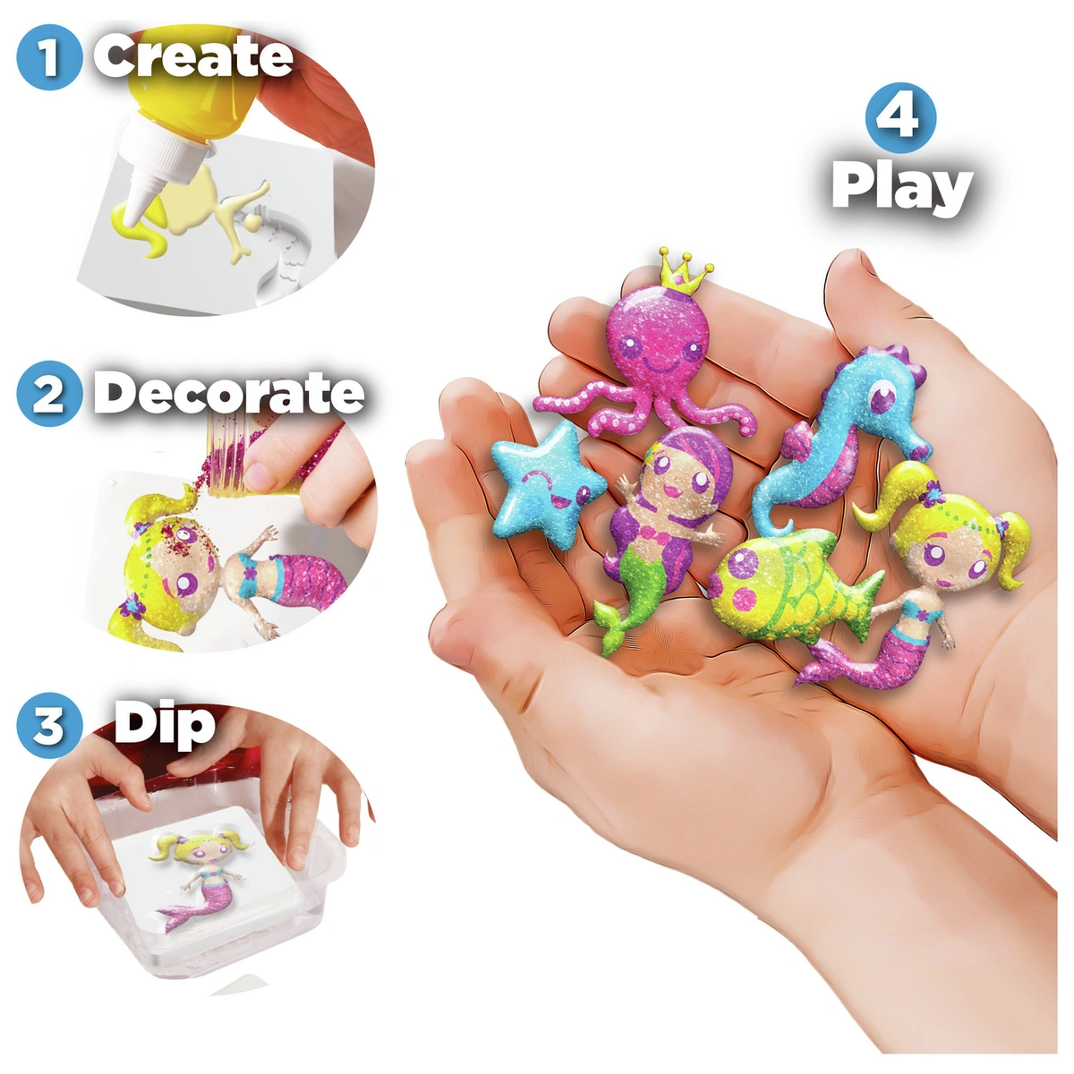 Aqua Gelz Magical Mermaidz Activity Playset