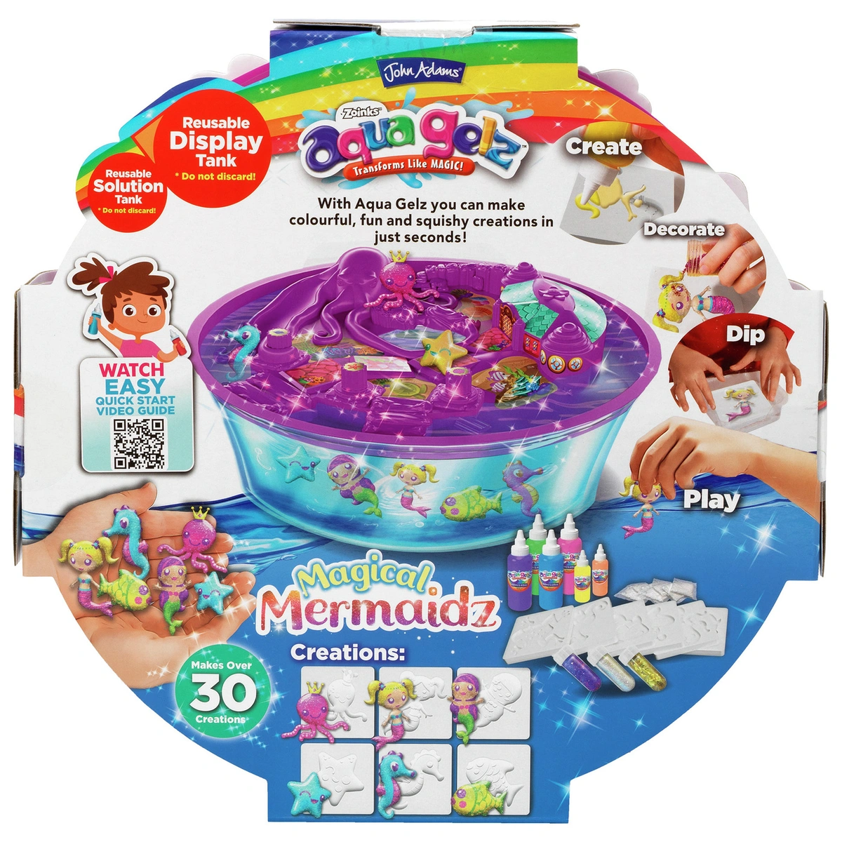 Aqua Gelz Magical Mermaidz Activity Playset
