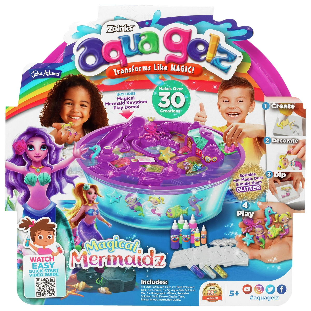 Aqua Gelz Magical Mermaidz Activity Playset