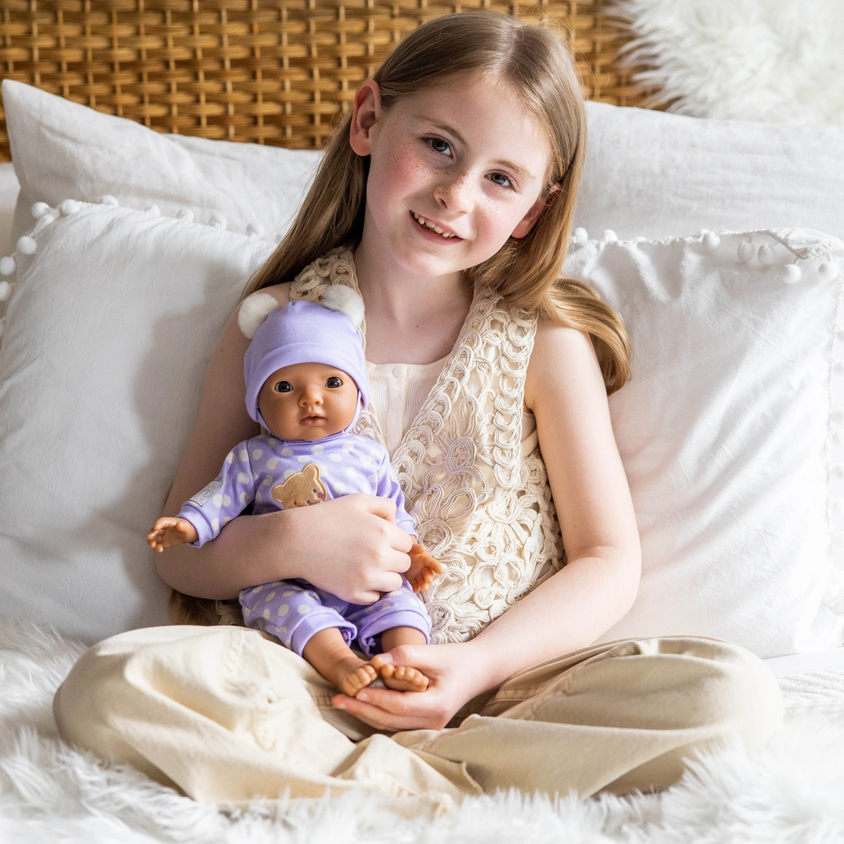 Tiny Treasures My First Lilac Baby Doll - 14inch/36cm