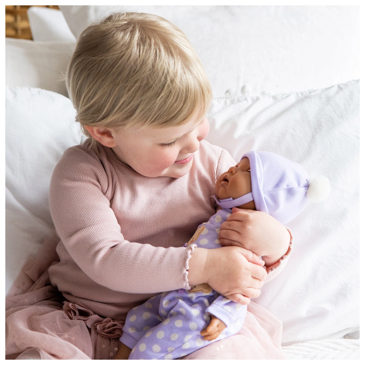 Tiny Treasures My First Lilac Baby Doll - 14inch/36cm