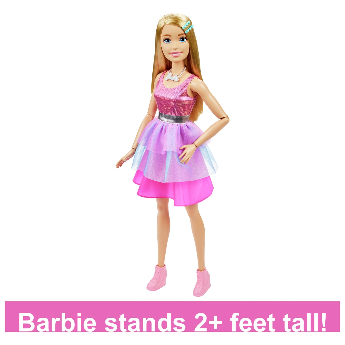 Large Barbie Doll with Blonde hair - 74cm