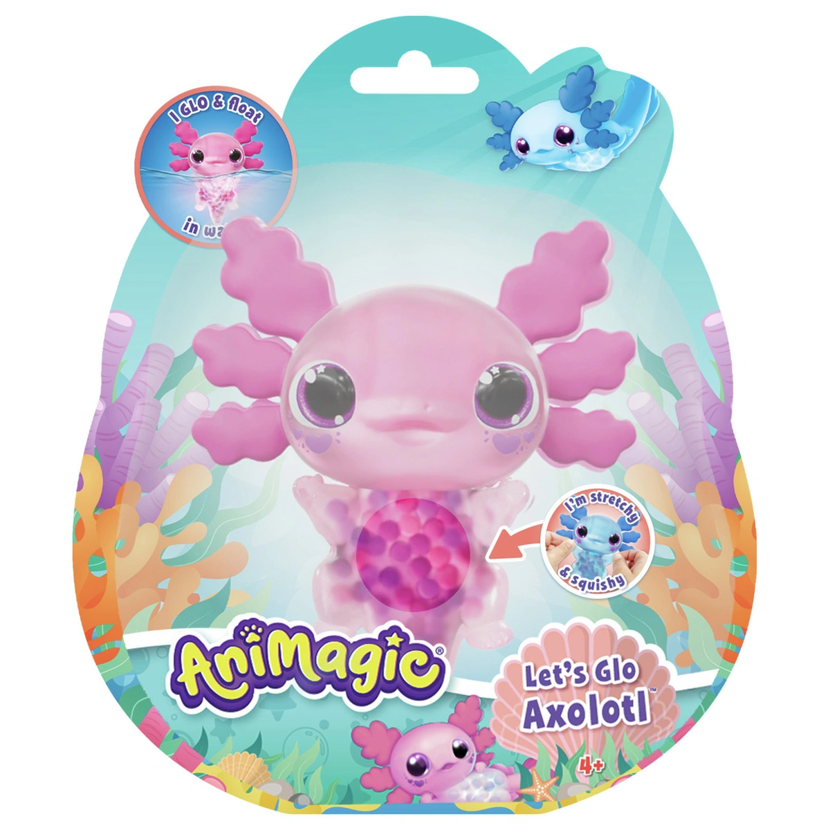 Animagic Axolotl Pink