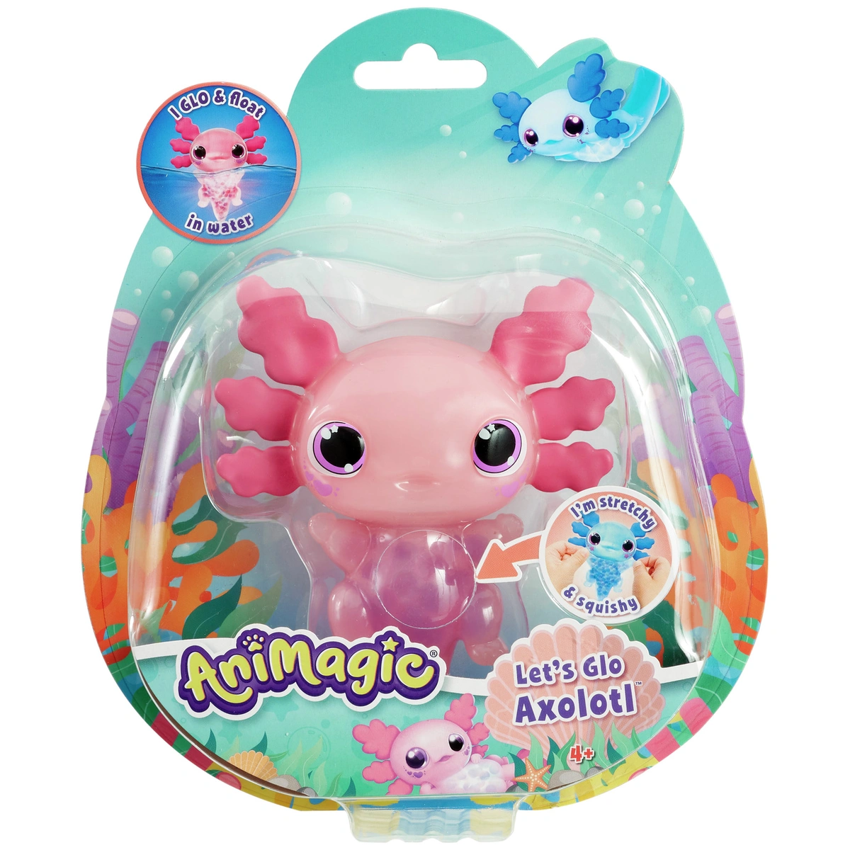 Animagic Axolotl Pink
