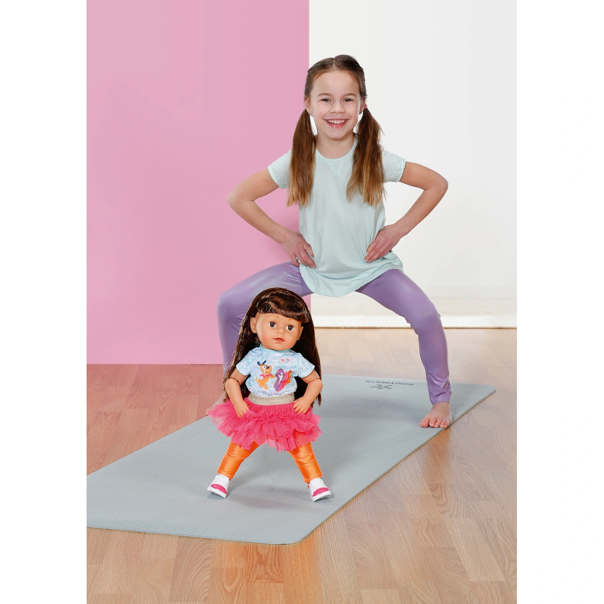 BABY born Sister Play and Style Brunette Doll  - 17inch/43cm