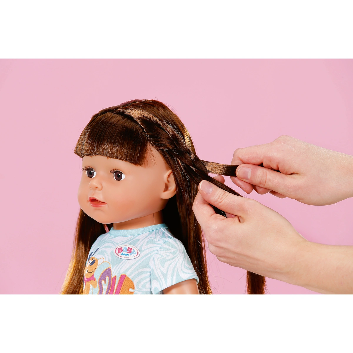 BABY born Sister Play and Style Brunette Doll  - 17inch/43cm