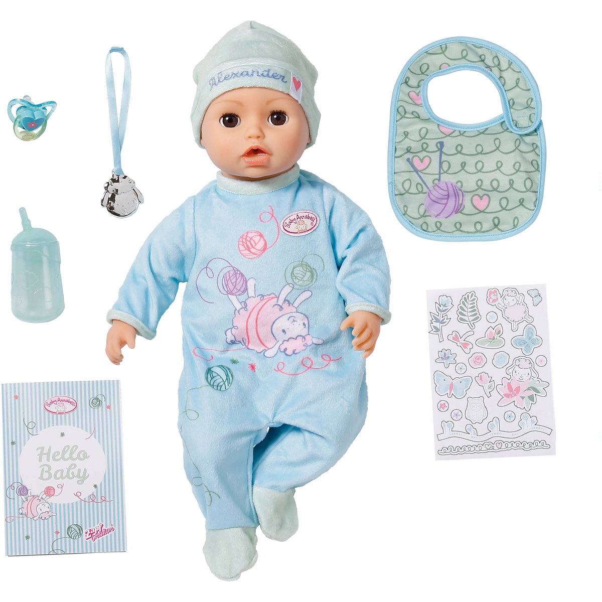 Baby Annabell Active Alexander Doll - 17inch/43cm