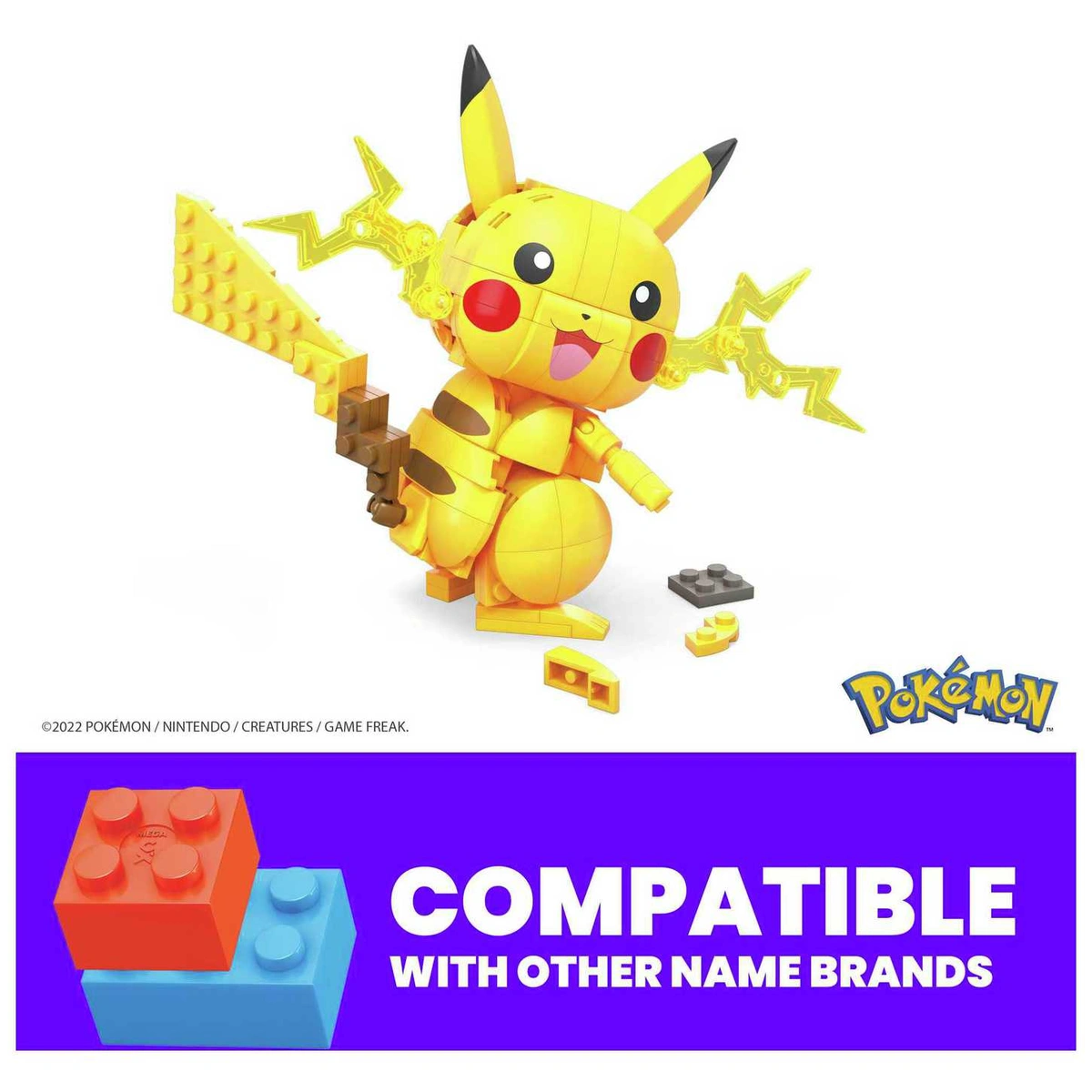 MEGA Pokémon Build & Show Pikachu Building Set