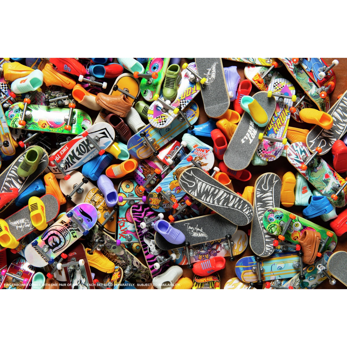 Hot Wheels Skate 4-Pack Fingerboard Assortment