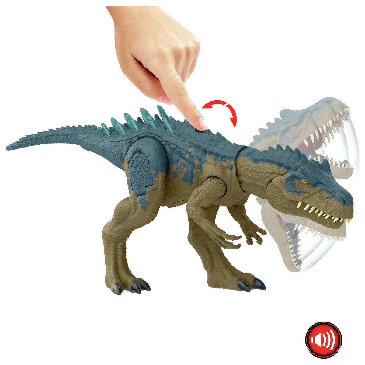 Jurassic World Ruthless Rampage Allosaurus Dinosaur Figure