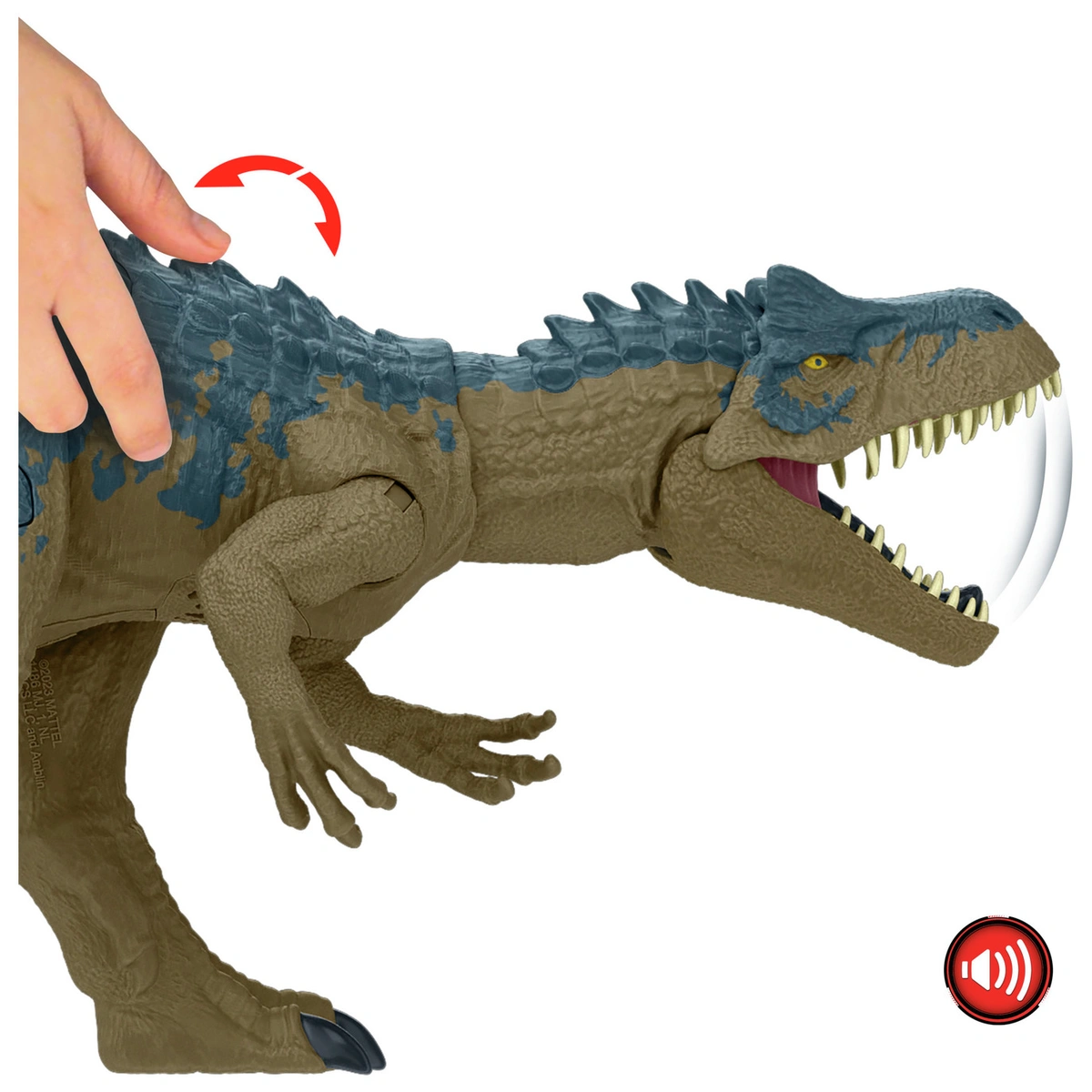 Jurassic World Ruthless Rampage Allosaurus Dinosaur Figure