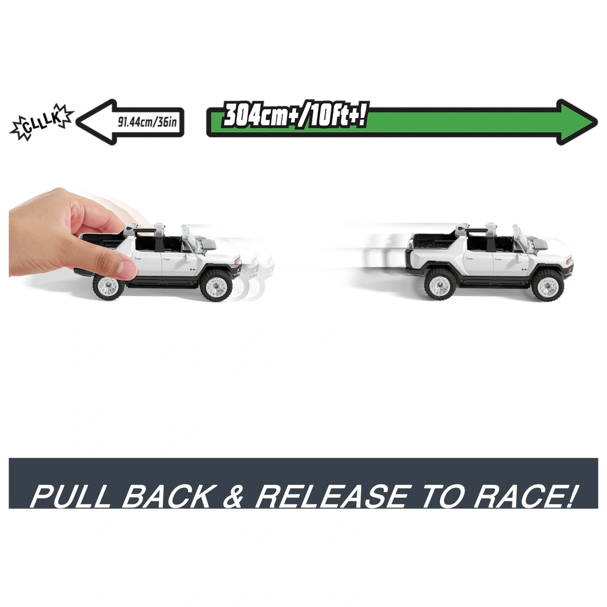 Hot Wheels Pull-Back Speeders Die-cast Toy Car Assortment