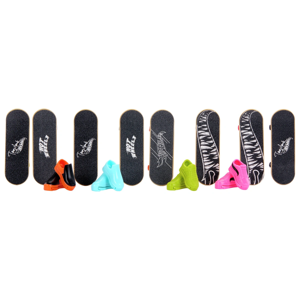 Hot Wheels Skate Rippin' Tricks Fingerboard 8-Pack