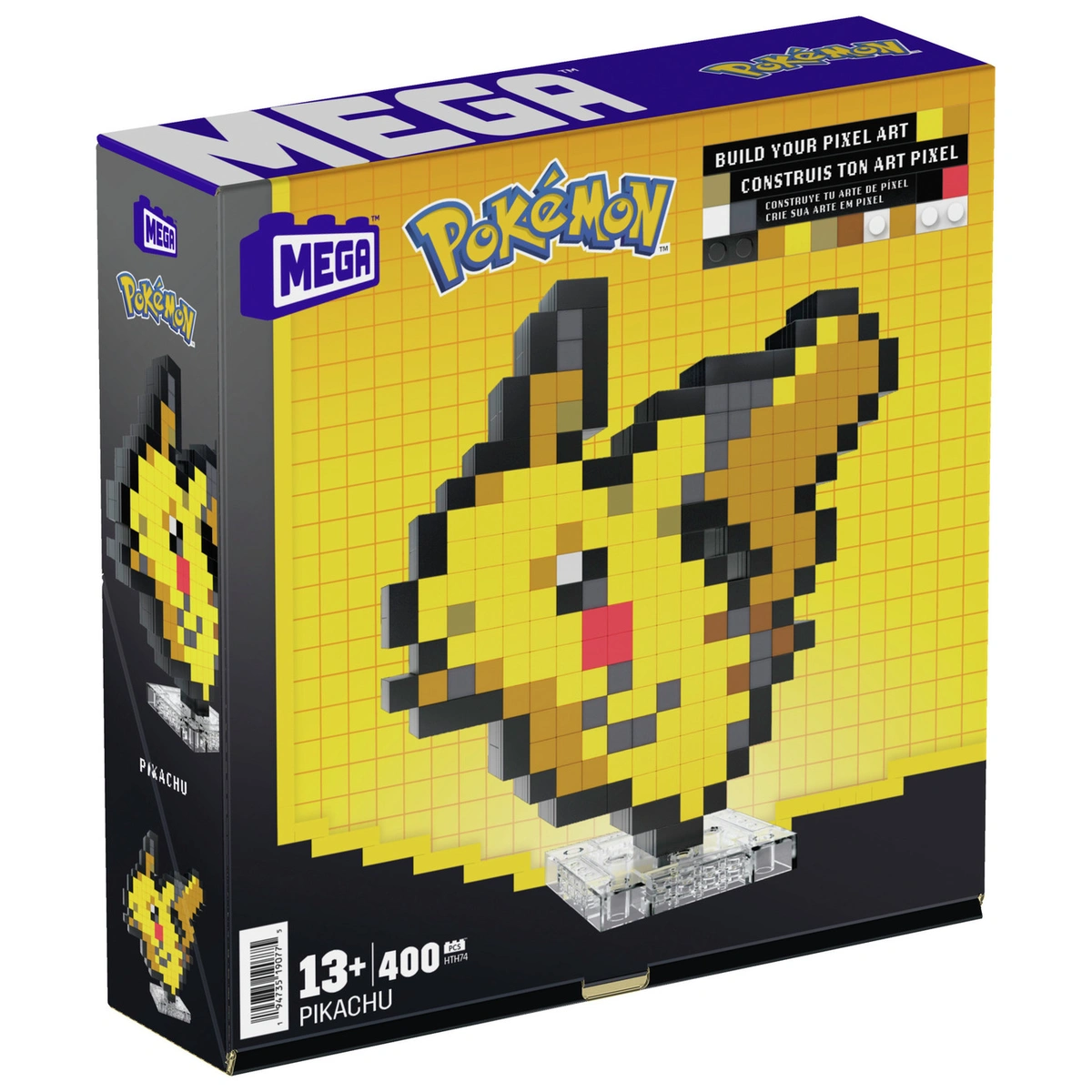 MEGA Pokémon Pixel-Art: Pikachu Building Set