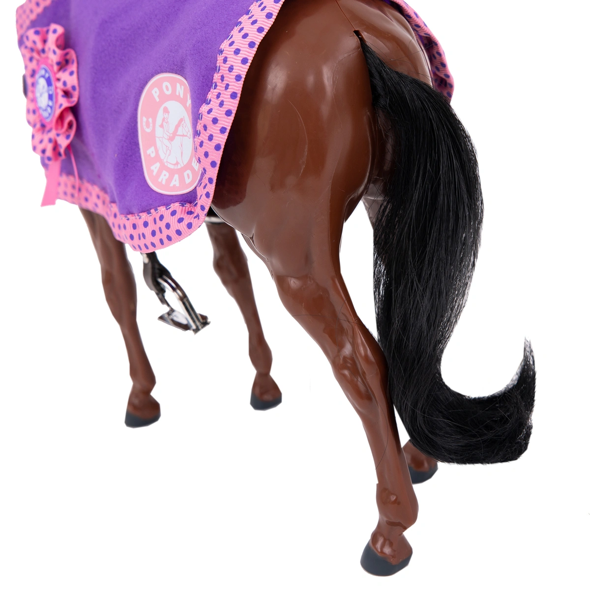 Pony Parade Dark Bay Pony Playset- 10inch/24cm