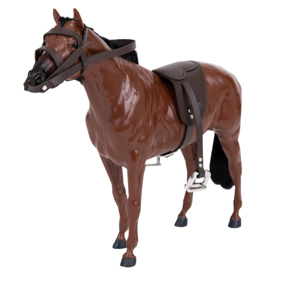 Pony Parade Dark Bay Pony Playset- 10inch/24cm