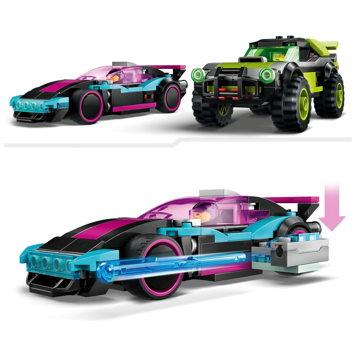 LEGO City Modified Racing Cars 2K DRIVE Toys Set 60396