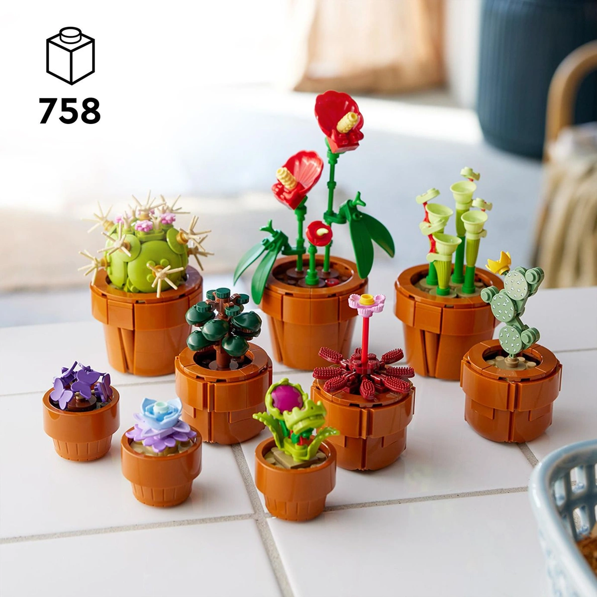 LEGO Icons Tiny Plants Flowers Botanical Set 10329