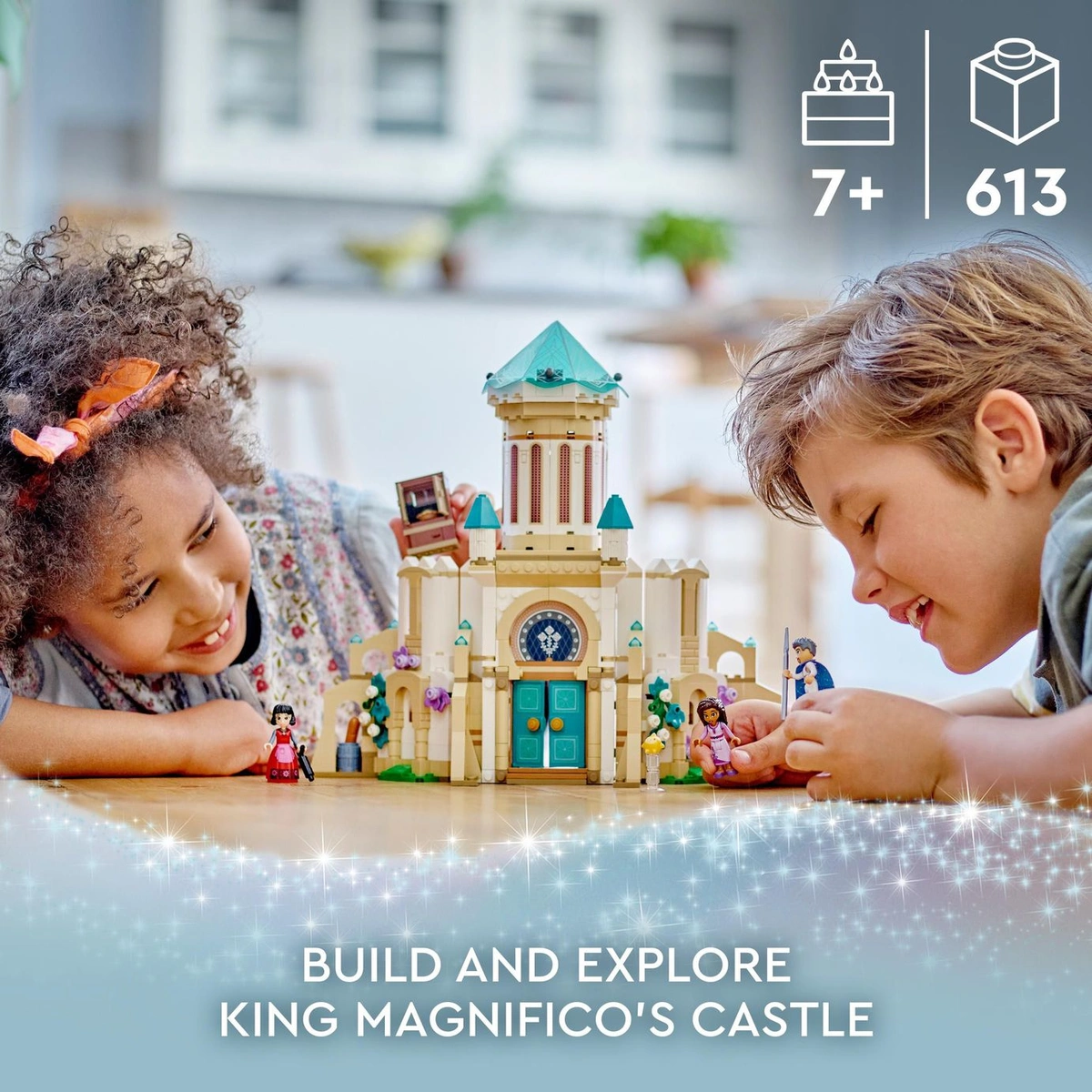 LEGO Disney Wish King Magnifico's Castle Building Toy 43224