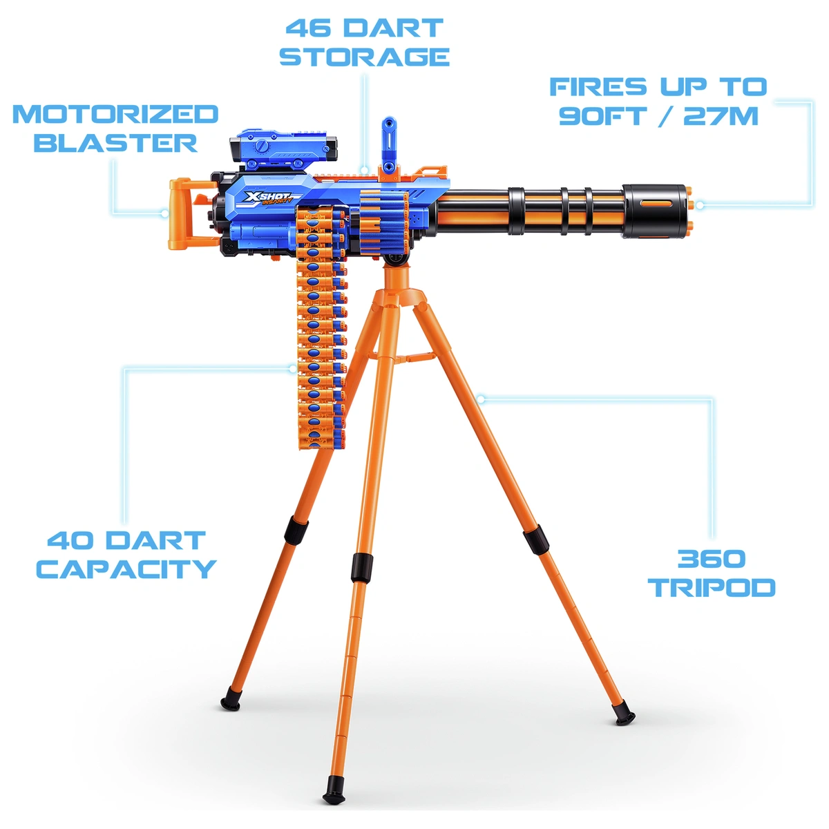 XSHOT Insanity Manic Blaster (24 Darts)