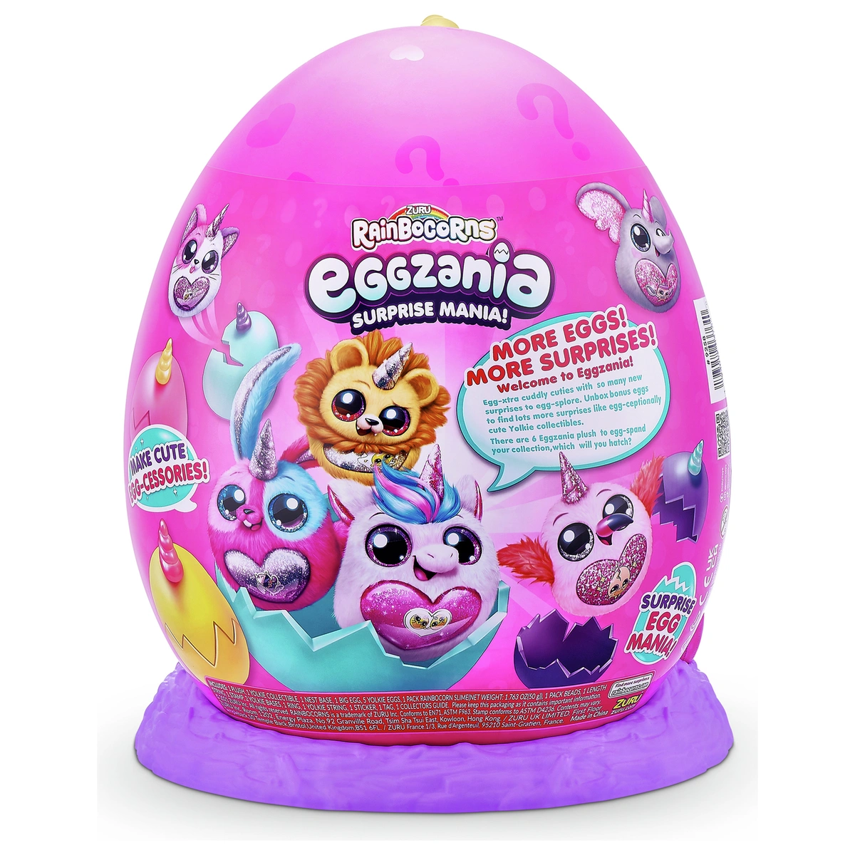 Zuru Rainbocorns Eggzania Surprise Mania