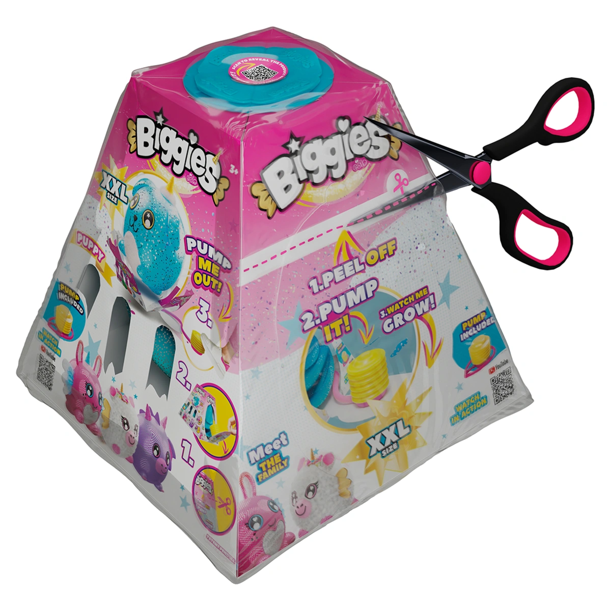 Biggies Inflatable Dog Plush