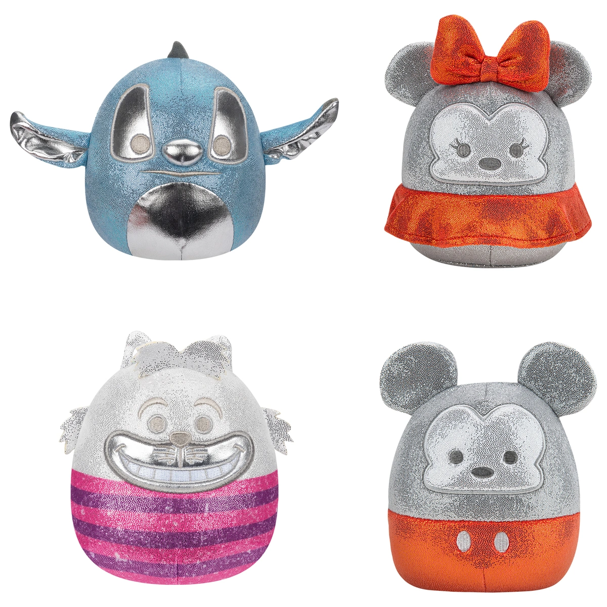 Original Squishmallows Disney100 5-inch 4-Pack Plush Box Set