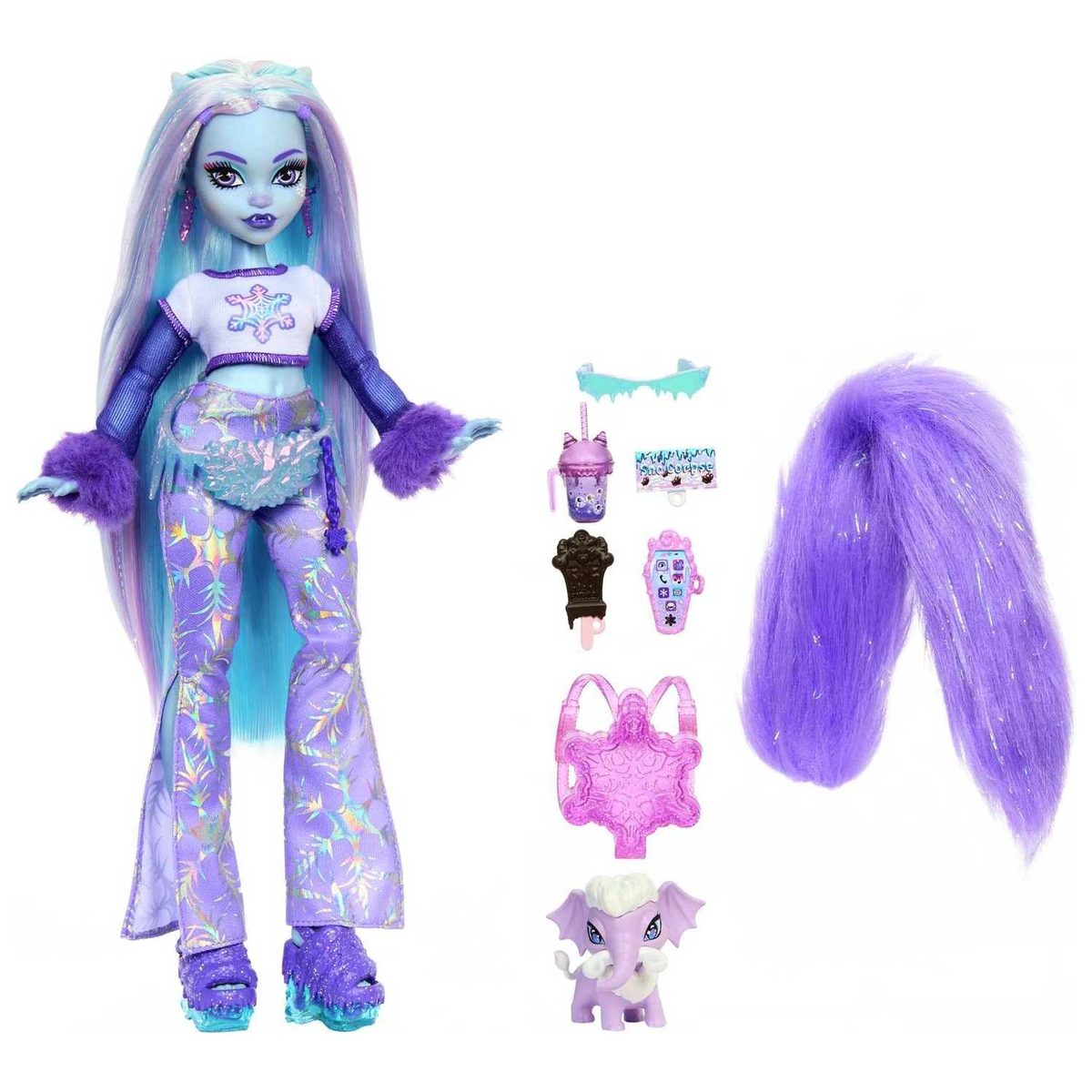 Monster High Abbey Bominable Doll and Accessories