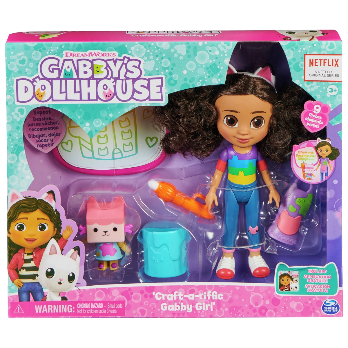 Gabby's Dollhouse Craftarific Gabby Girl Doll