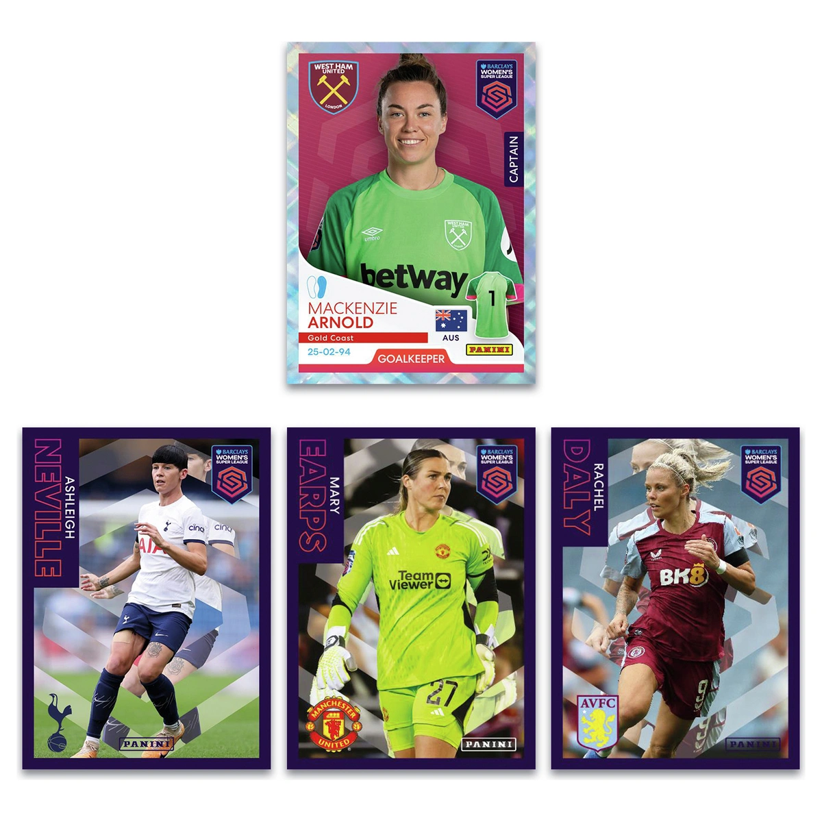 Panini Women's Super League 2023/24 Stickers Starter Pack