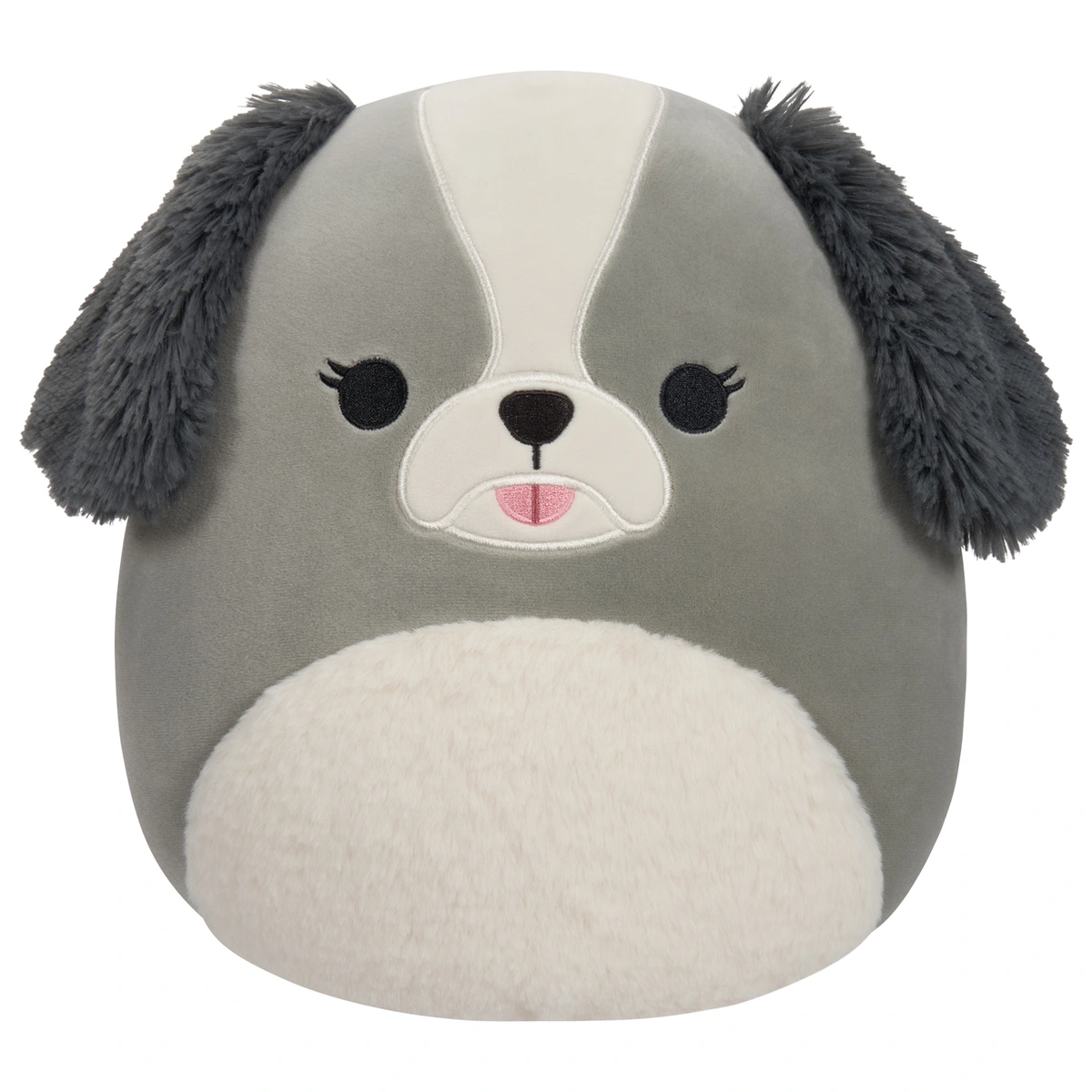 Original Squishmallows 12-inch - Malu The Grey Shih-tzu