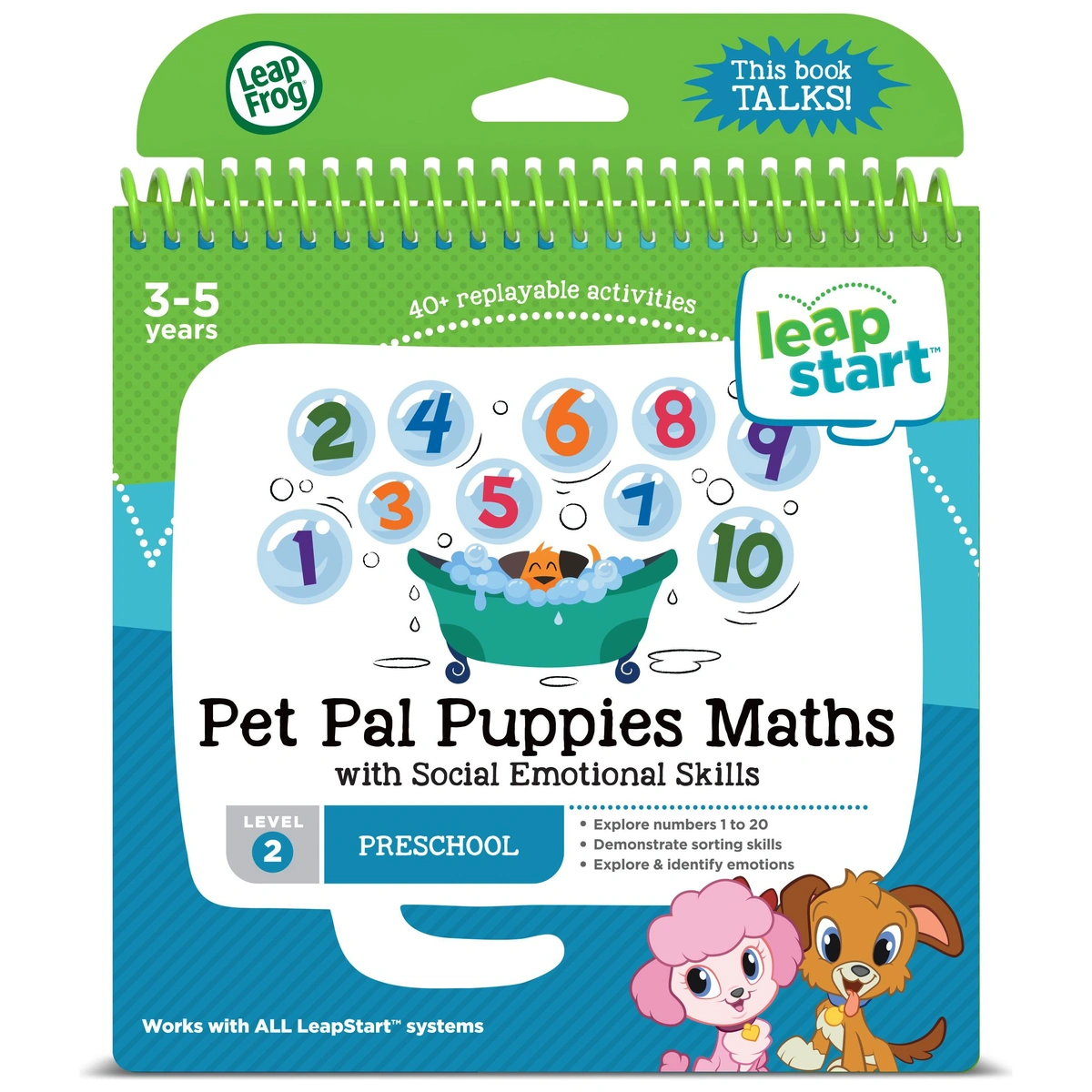 Leapfrog Leapstart Pet Pals Maths Puppies