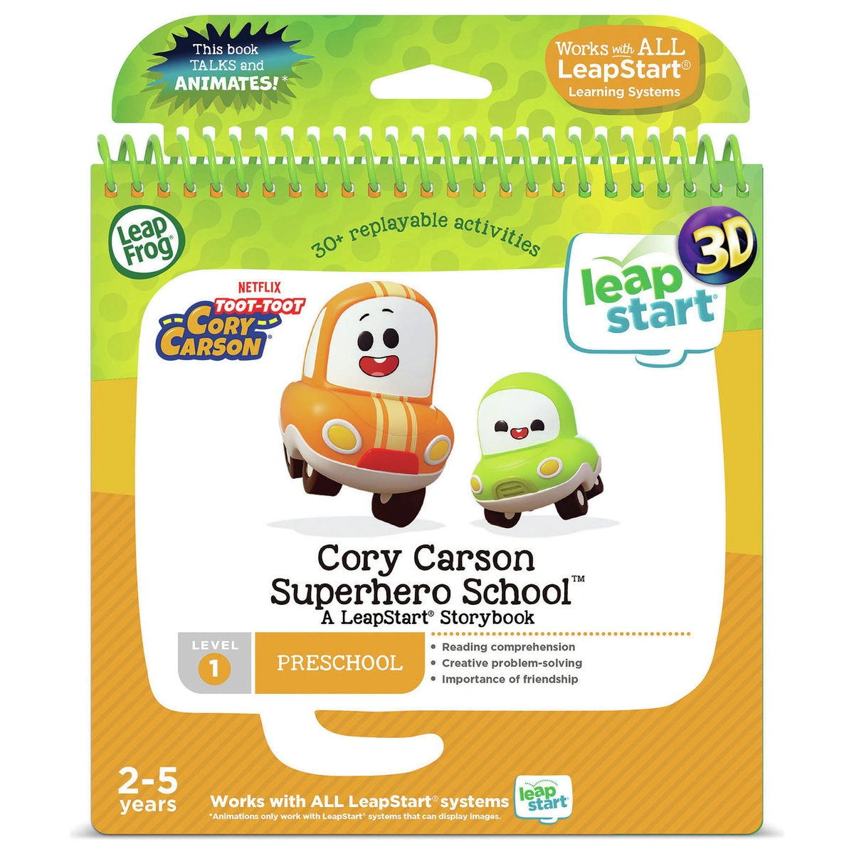 Leapfrog Leapstart Cory Carson Superhero School Book