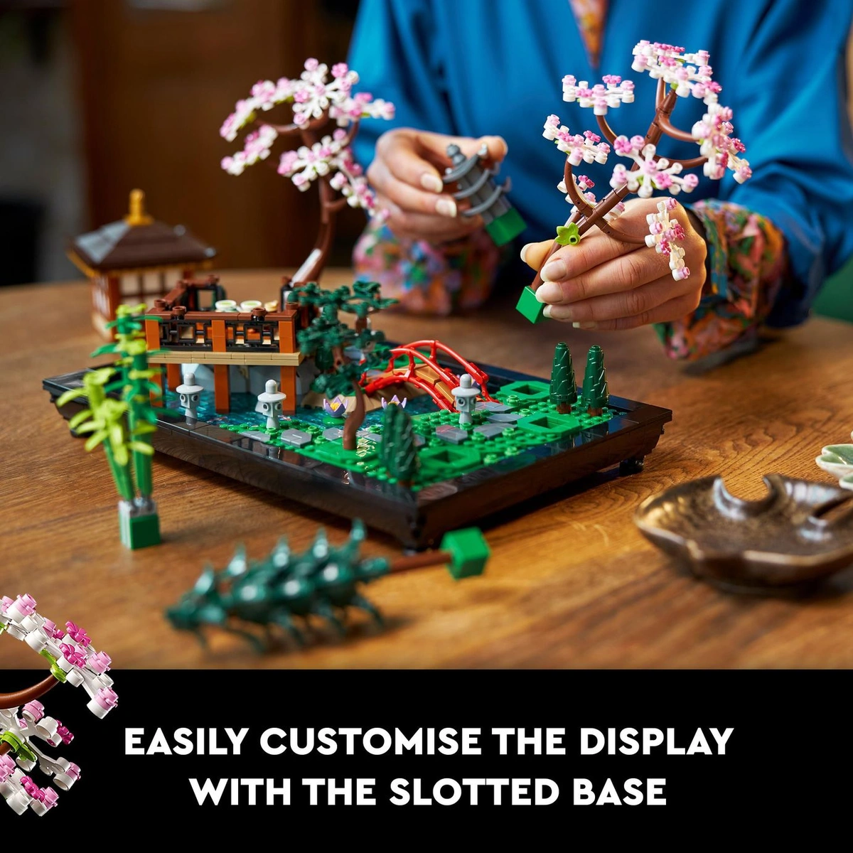 LEGO Icons Tranquil Garden Botanical Set with Flowers 10315