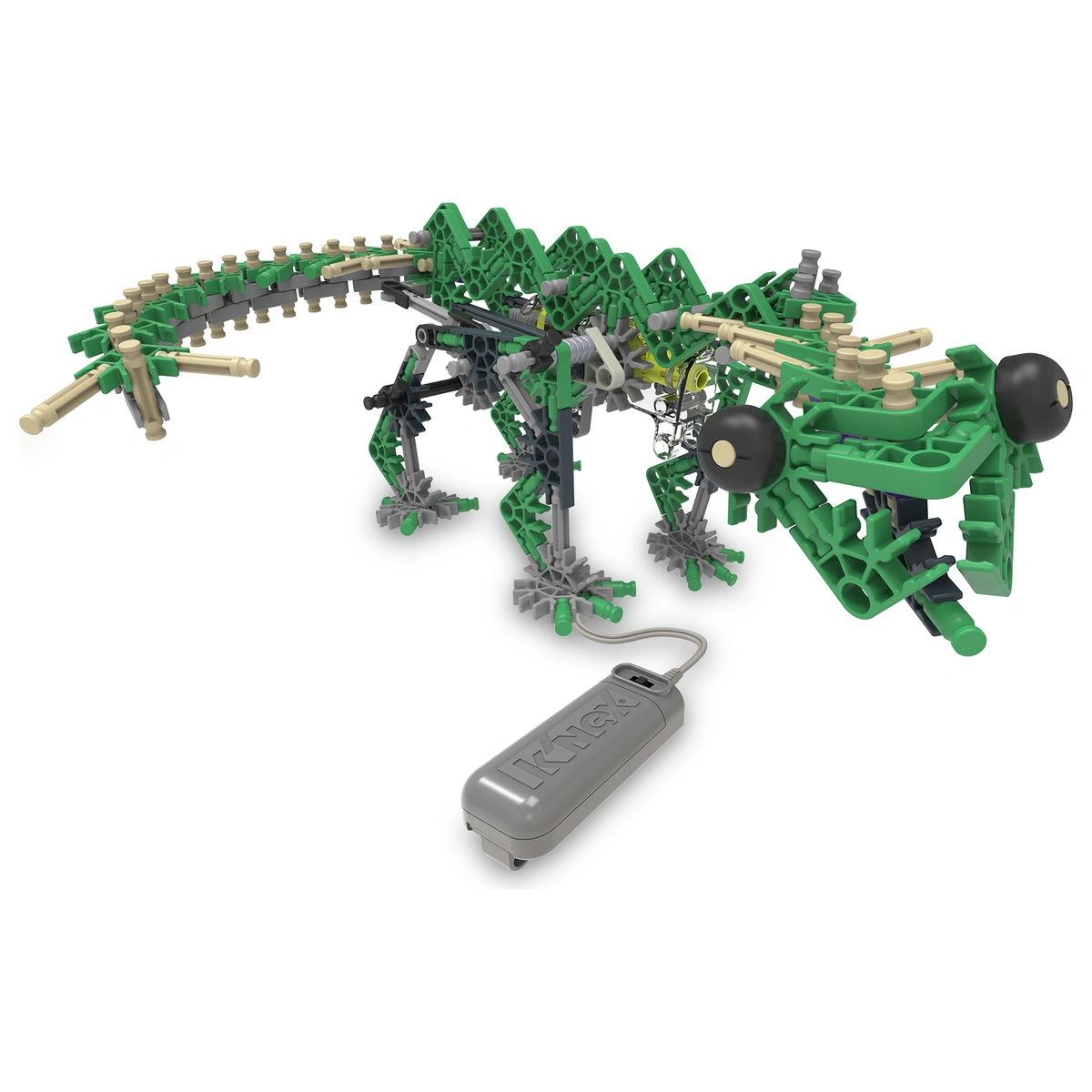 K'NEX KNexosaurus Green Rex Construction Set