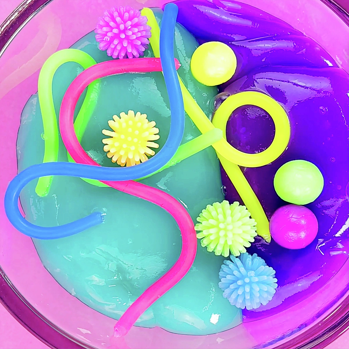 So Slime Fidget Slime Bucket