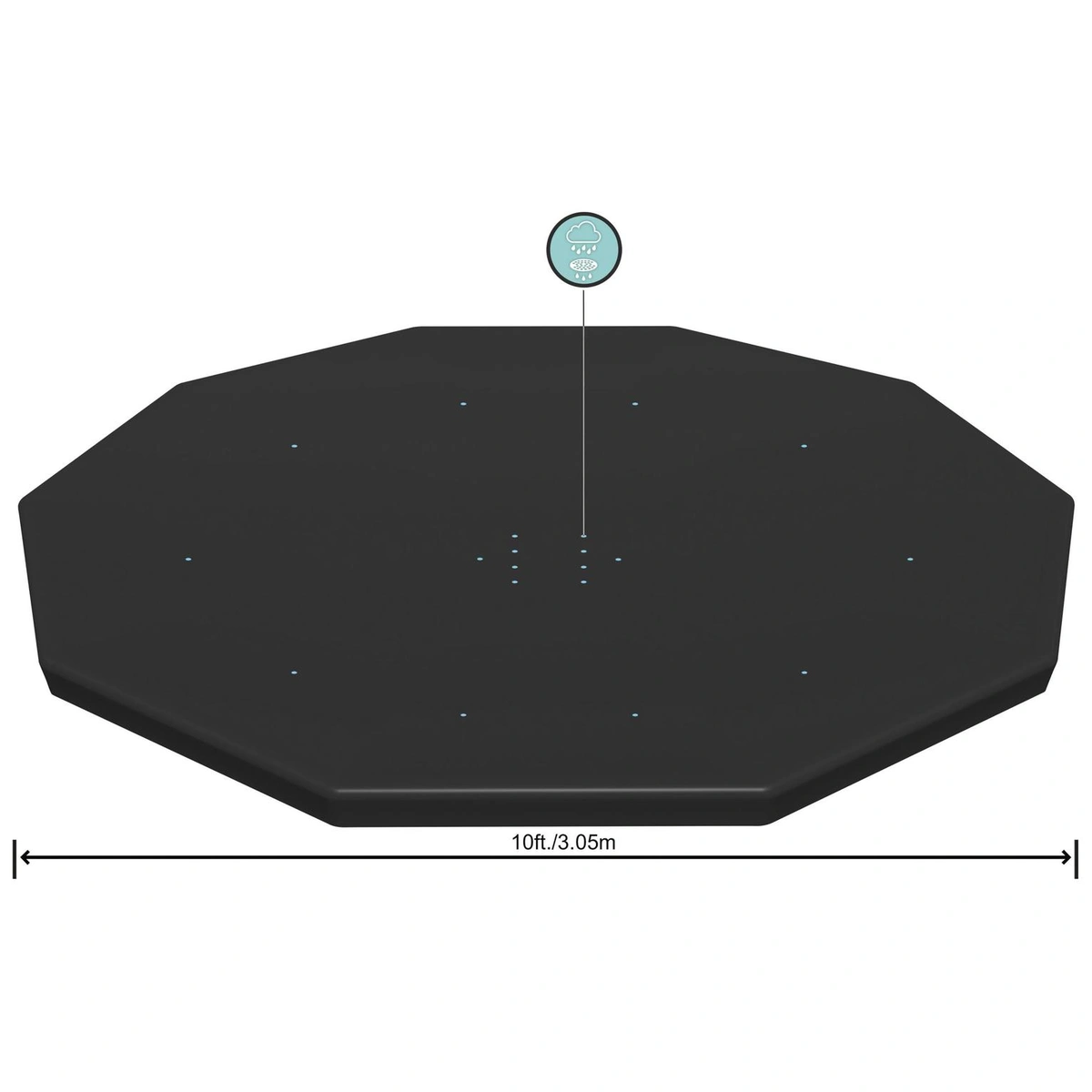 Bestway 10ft Paddling Pool - 3200L