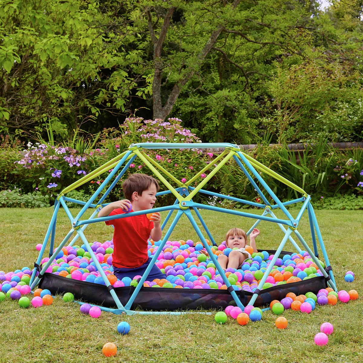 TP Metal Climbing Dome With Sandpit