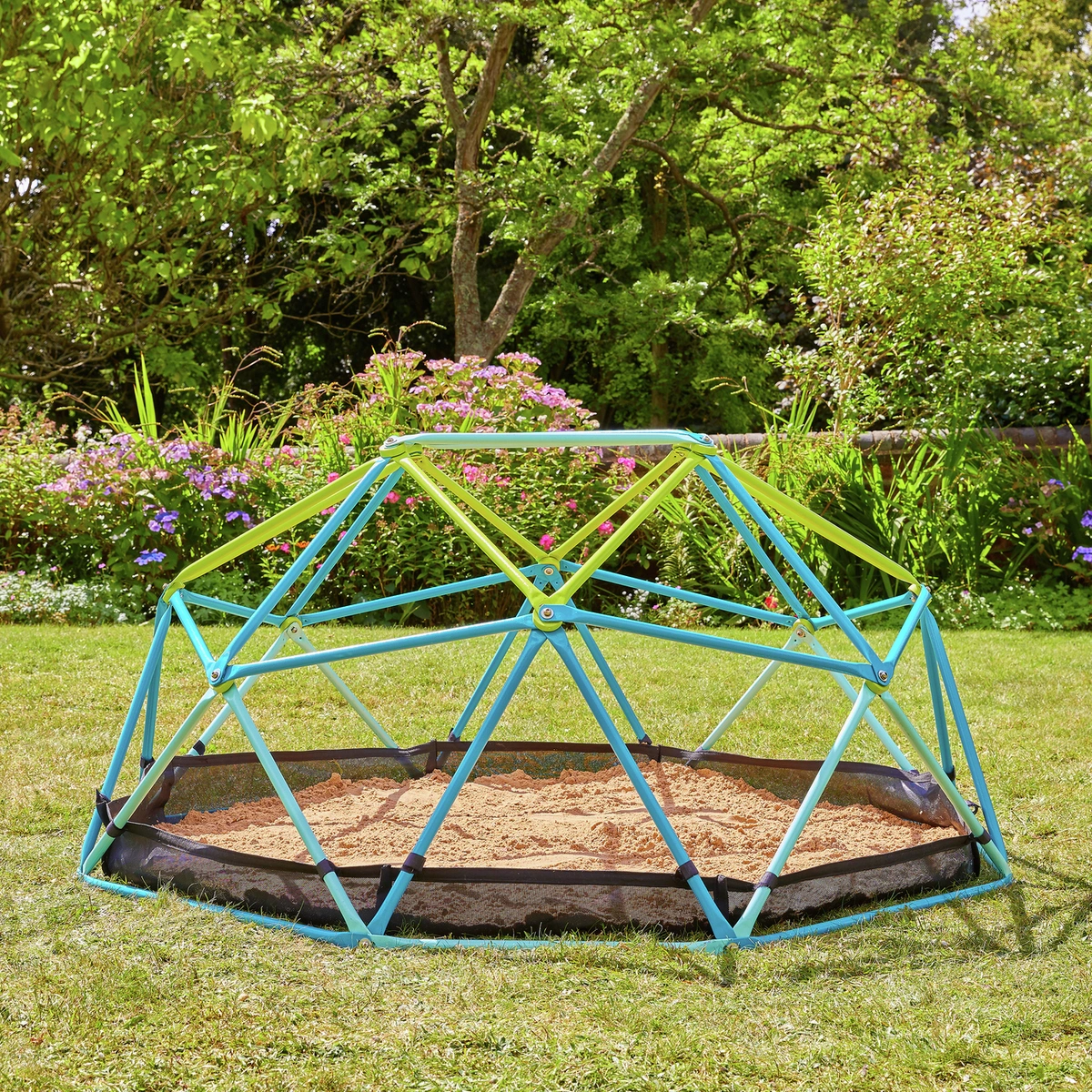 TP Metal Climbing Dome With Sandpit