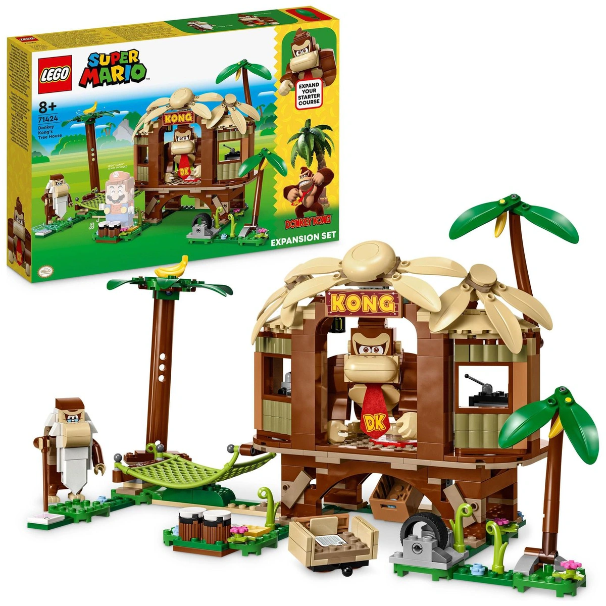LEGO Super Mario Donkey Kong Tree House Expansion Set 71424