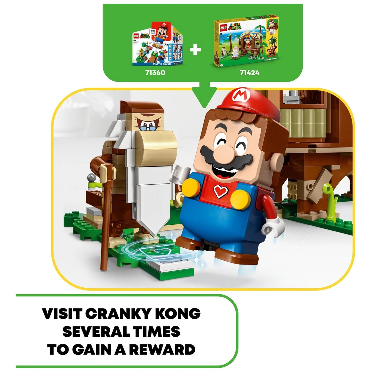 LEGO Super Mario Donkey Kong Tree House Expansion Set 71424