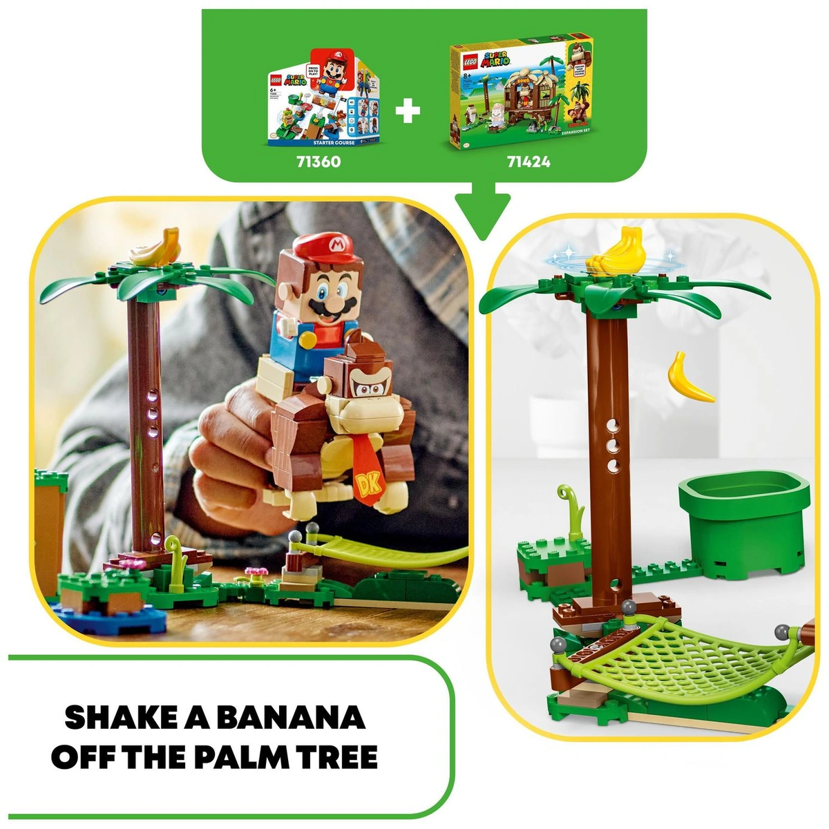 LEGO Super Mario Donkey Kong Tree House Expansion Set 71424